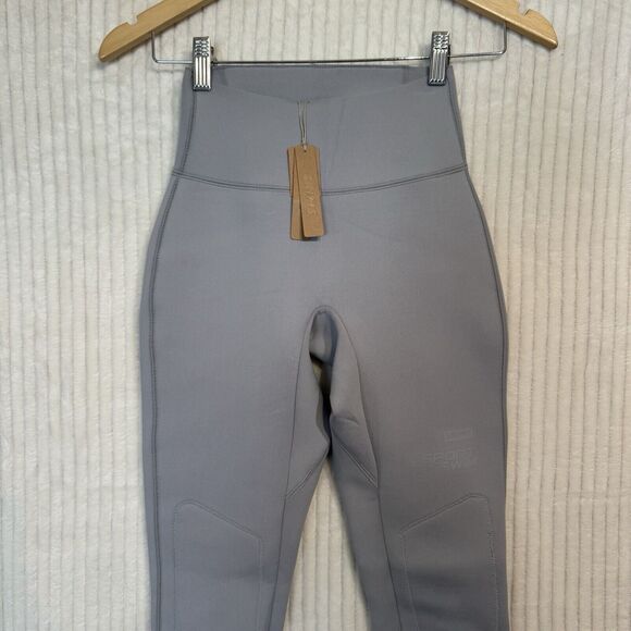 SKIMS‎ SPORT SWIM LONG PANT CHM SW-PNT-0073 CHROME GRAY Sz XXS NWT - Picture 10 of 16
